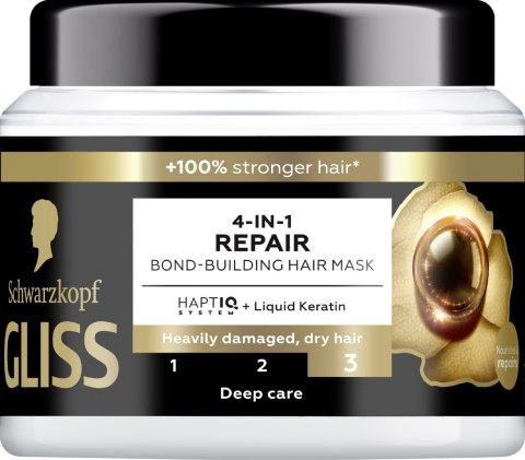 SCHWARZKOPF Gliss TRT Ultra Repair Maska do włosów odżywcza 4w1 400 ml SCHWARZKOPF Gliss TRT Ultra Repair Maska do włosów odżywcza 4w1 400 ml