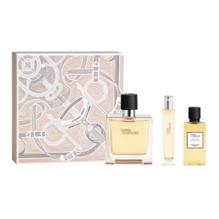 Terre D'Hermes zestaw perfumy spray 75ml + perfumy spray 15ml + żel pod prysznic 40ml