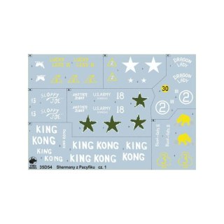 Toro 35D54 1/35 Shermany z wysp Pacyfiku cz.1