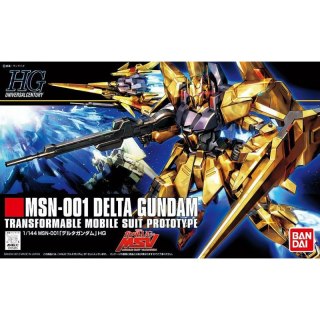 Bandai 60970 HGUC 1/144 MSN-001 DELTA GUNDAM GUN60970