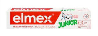 ELMEX Pasta d/zębów JUNIOR 6-12 LAT 75ml New