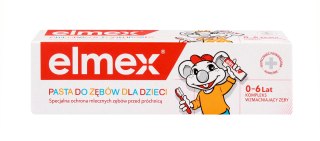 ELMEX Pasta d/zębów dzieci 0-6 LAT new &