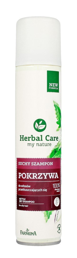 HERBAL CARE Suchy szampon do włosów Pokrzywa z Sokiem z aloesu 180 ml HERBAL CARE Suchy szampon do włosów Pokrzywa z Sokiem z aloesu 180 ml