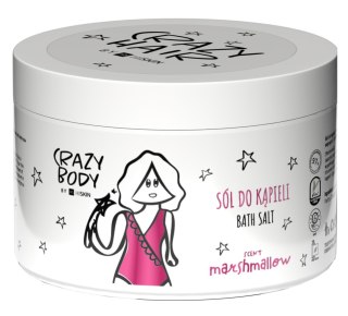 HISKIN Crazy Body Sól do kąpieli - MARSHMALLOW 300 g