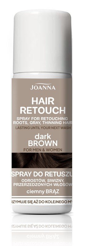 JOANNA HAIR Retouch Spray d/odrost.dark brown 75ml