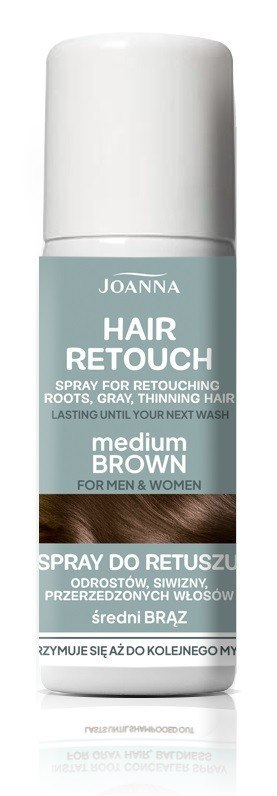 JOANNA HAIR Retouch Spray d/odrost.medium brown 75