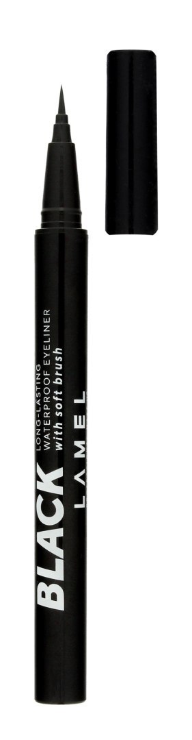 LAMEL Insta Eyeliner Black z miękkim pędzelkiem nr 401 1szt