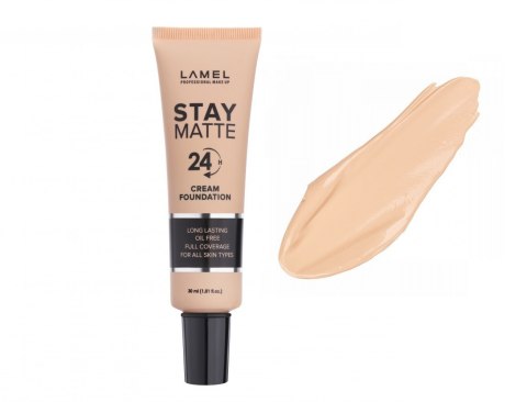 LAMEL Podkład do twarzy Stay Matte 24H nr 401 - Porcelain 30ml LAMEL Podkład do twarzy Stay Matte 24H nr 401 - Porcelain 30ml