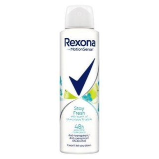 UNILEV REXONA DEO SPRAY WOM BLUE POPPY 150ml new