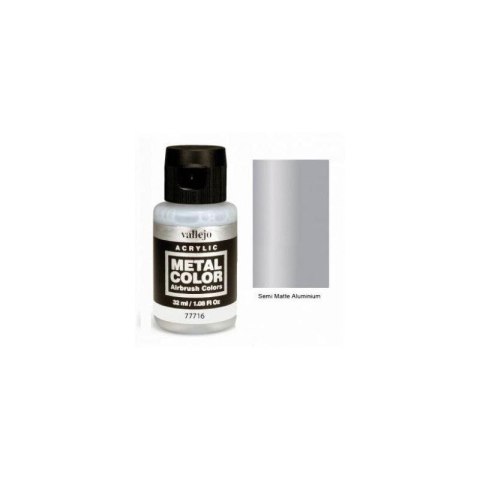 Vallejo 77716 Semi Matte Aluminium