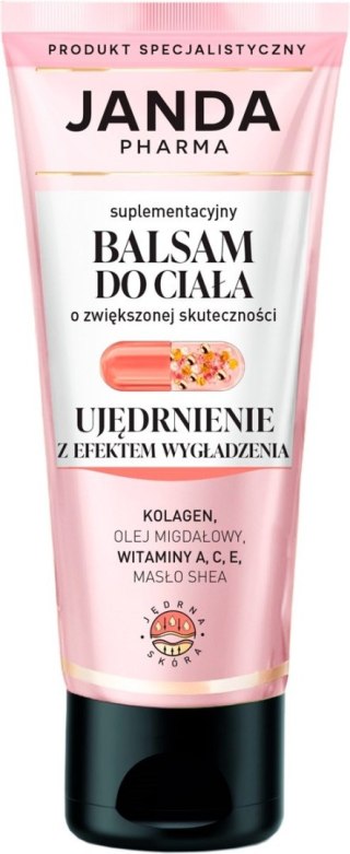 JANDA Pharma Suplementacyjny Balsam do ciała - ujędrnienie z efektem wygładzenia 200 ml