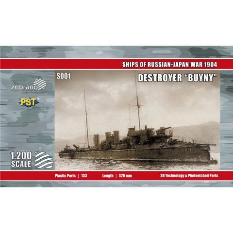PST-Zebrano S001 Destroyer "Buyny" 1/200