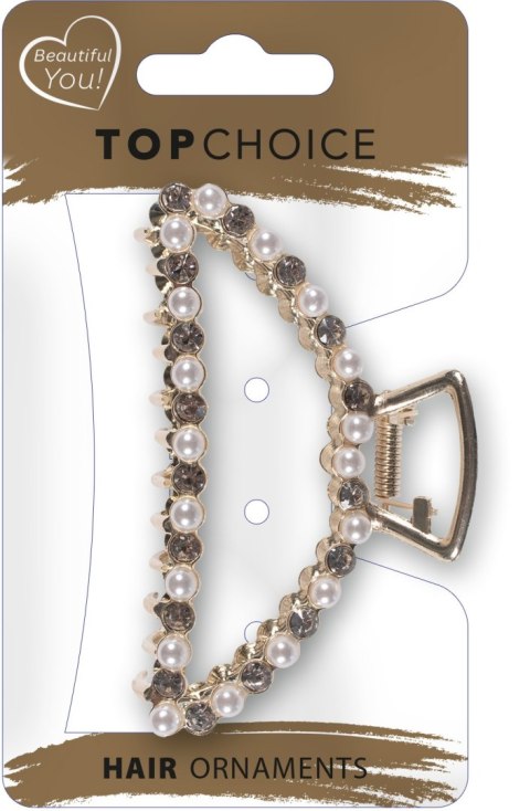 TOP CHOICE Klamra do włosów L PEARLS