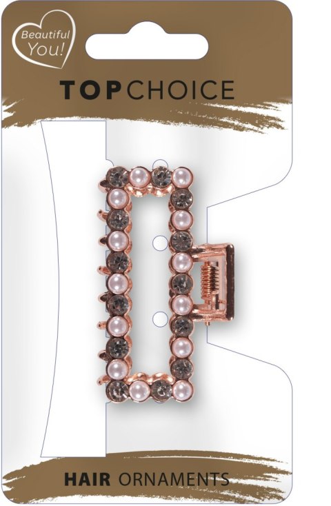 TOP CHOICE Klamra do włosów ROSE GOLD TOP CHOICE Klamra do włosów ROSE GOLD