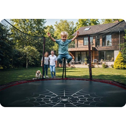 Trampolina ogrodowa 10ft/312cm z siatką zewnętrzną i drabinką Neo-Sport