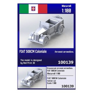 Zebrano Z100-139 Fiat 508CM Coloniale Italian Car