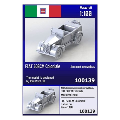 Zebrano Z100-139 Fiat 508CM Coloniale Italian Car