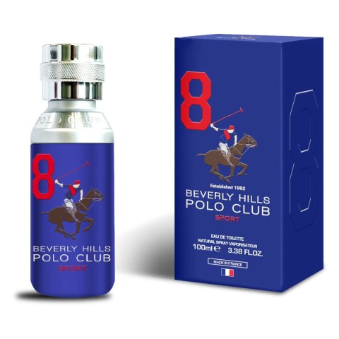 BEVERLY HILLS Polo Club 8 Woda toaletowa dla mężczyzn 100 ml