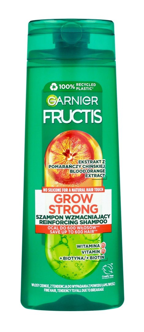 GAR FRUCTIS Szamp.400ml GROW STRONG ORANGE new &