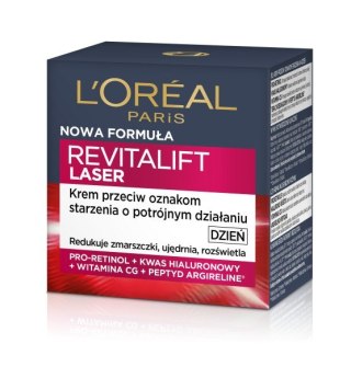 LOR DERMO REVITALIFT LASER x3 Krem n/dzień& new