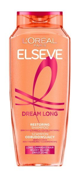 LOREAL ELSEVE Dream Long Szampon odbudowujący do włosów 400 ml