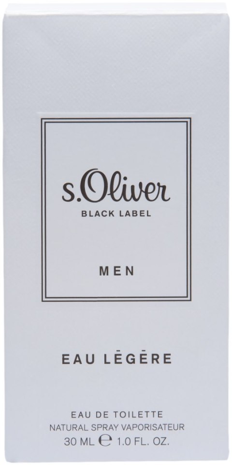 S.OLIVER Black Label Woda toletowa dla mężczyzn 30 ml