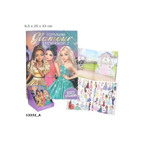 Top Model 13232 Zestaw z naklekami Glamour Ilosć sztuk w opakowaniu 18