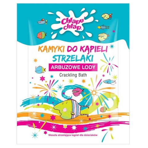 CHLAPU CHLAP Kamyki-Strzelaki do kąpieli Arbuzowe Lody 1op. CHLAPU CHLAP Kamyki-Strzelaki do kąpieli Arbuzowe Lody 1op.