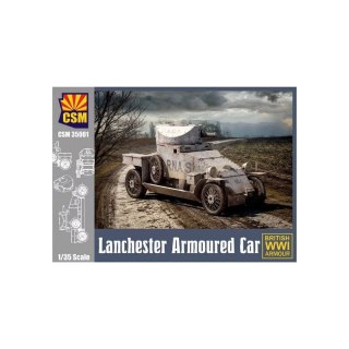 Copper State Models 35001 Lanchester Armoured Car British WWI Armour