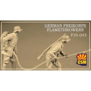 Copper State Models F35-045 German Freikorps Flamethrowers