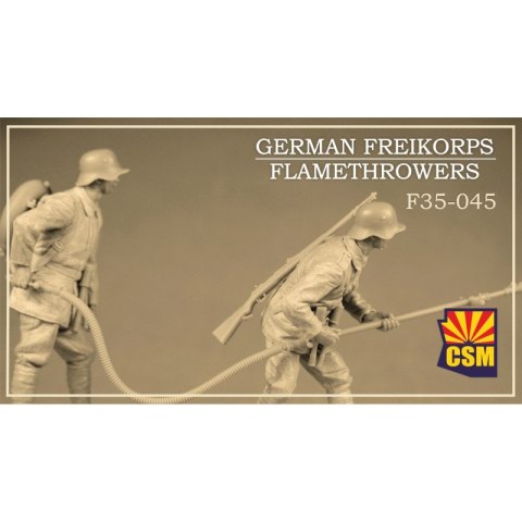 Copper State Models F35-045 German Freikorps Flamethrowers