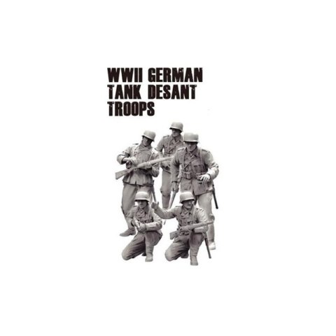 Das Werk DWF016 WWII German Tank Desant Troops