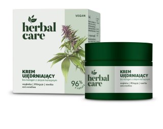 HERBAL CARE Vegan Krem ujędrniający z Bio-Kolagenem i Olejem Konopnym dla cery suchej i normalnej - na dzień i noc 50 ml