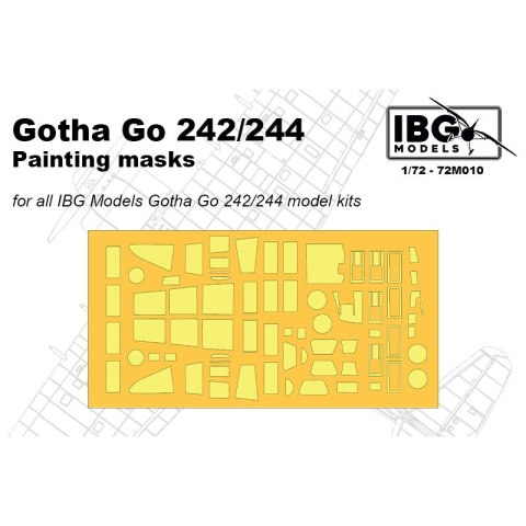 IBG 72M010 Gotha Go 242/244 Painting Masks for IBG Gotha Go 242/244