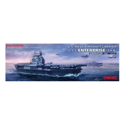 Meng PS-005 U.S. Navy Aircraft Carrier U.S.S. Enterprise (CV-6)