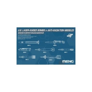 Meng SPS-072 U.S. Laser-Guided Bombs & Anti-Radiation Missiles