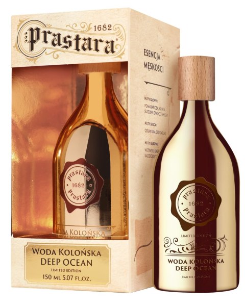 PRASTARA Deep Ocean Woda kolońska dla mężczyzn 150 ml - edycja limitowana PRASTARA Deep Ocean Woda kolońska dla mężczyzn 150 ml - edycja limitowana