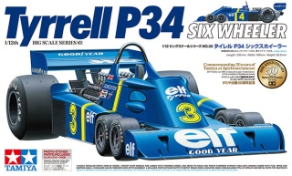 Tamiya 12036 1/12 Tyrell P34 Six Wheller PE