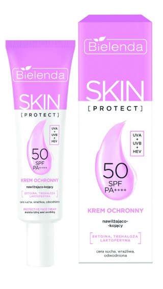 BIELENDA Skin Protect Krem ochronny SPF 50 nawilżająco-kojący 40 ml