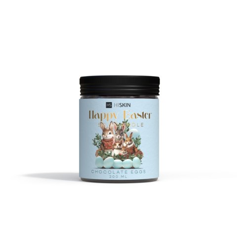 HISKIN HOME Wielkanocna Świeca sojowa HAPPY EASTER - Chocolate Eggs 200 ml HISKIN HOME Wielkanocna Świeca sojowa HAPPY EASTER - Chocolate Eggs 200 ml