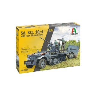 Italeri 6395 1/35 Sd.Kfz. 10/4 w/ FlaK 30 and Crew