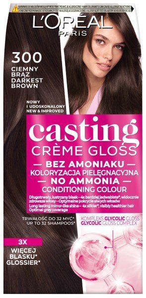 LOR CASTING nr 300 Ciemny Brąz NEW LOR CASTING nr 300 Ciemny Brąz NEW