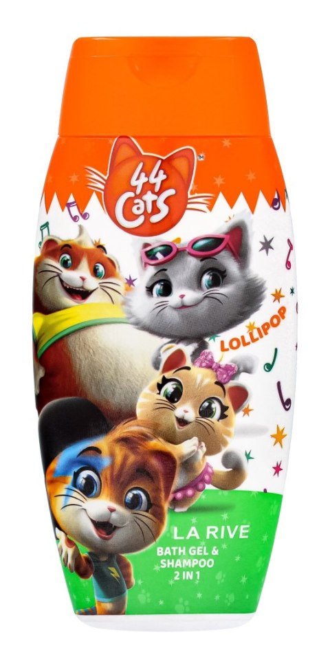 La Rive Disney 44 Cats Żel pod prysznic 2w1 Lollipop 250ml