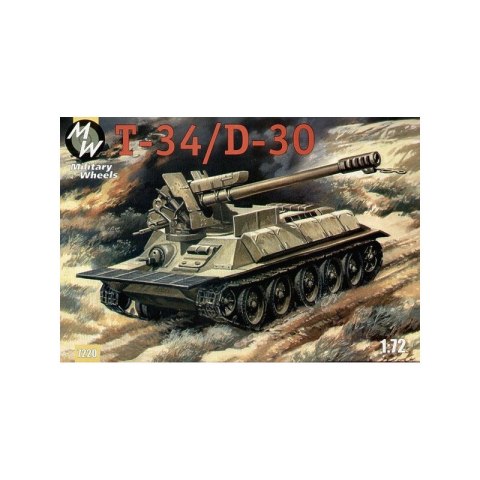 Military Wheels 7220 T-34/D30
