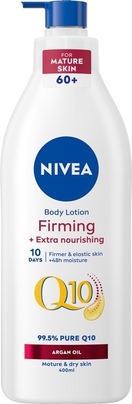 NIVEA Body Q10 Ujędrniająco - odżywczy balsam do ciała z pompką 400 ml NIVEA Body Q10 Ujędrniająco - odżywczy balsam do ciała z pompką 400 ml