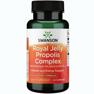 Royal Jelly Propolis Complex suplement diety wspierający odporność 60 kapsułek