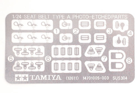 Tamiya 12611 1/24 ings Z-Power Wing Parts