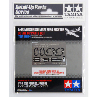 Tamiya 12624 1/48 A6M Zero Detail Up Parts Set