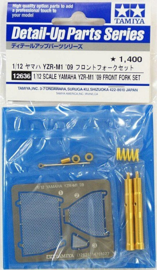 Tamiya 12636 1/12 Yamaha YZR-M1 '09 Front Fork