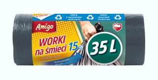 AGD AMIGO 3251 Worki na śm.35l. 15szt./24 8253